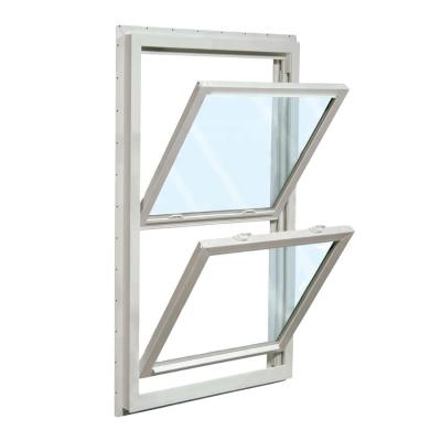 China Chinese Top Hardware Novel Products Upvc Double Hung Windows Grill Soundproof Windows for sale