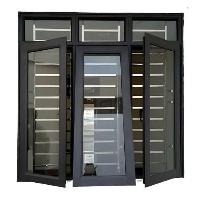 China Aluminum Casement Windows With Screen Designed in Postmodern Style for Customization for sale