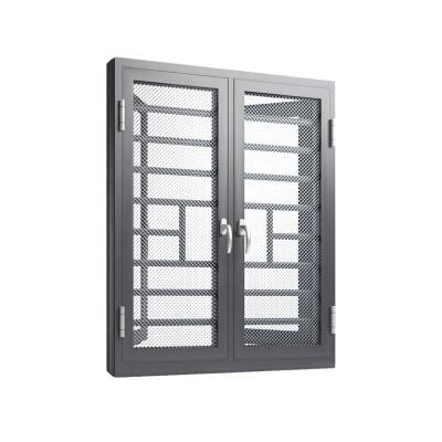 China Low-E Glass European-style Aluminium Casement Window with Triple Double Glazed and Screen for sale