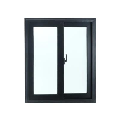 China Large Size Double Glass Aluminum Door with Heat Insulation Function and Roller Blind for sale