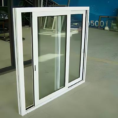 China Aluminium Double Glazed Sliding Windows Sliding Double Window for Soundproof Function for sale