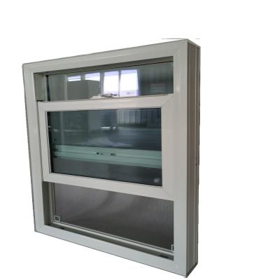 China Selecante de silicona ventana suspendida única patrón de apertura vertical vinilo ventanas suspendidas simples en venta