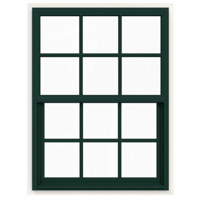 China Customized Colors Vinyl Double Hung Windows Sliding/Casement/Roller Shutter Replacement for sale