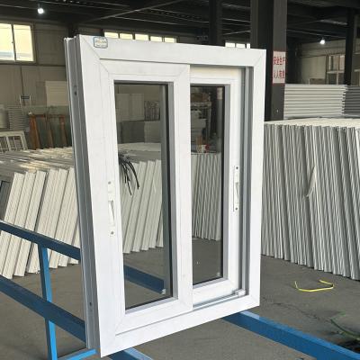 China FiberGlass Screen Netting PVC Sliding Window Design for Home Double Glazed Windows for sale