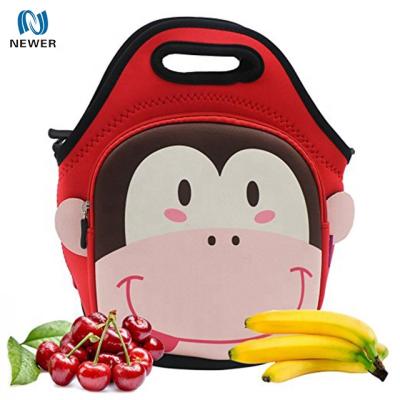 China Wholesale Waterproof Handle Kids Food Box Neoprene Insulated Lunch Bag for sale