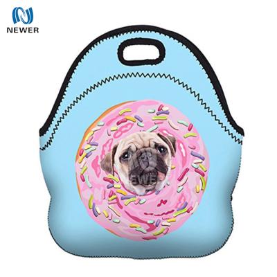 China Waterproof Customized Freezable Handy 3mm Neoprene Lunch Bag for sale