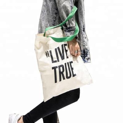 China Eco Friendly Luxury Reusable Foldable Simple Rope Handle Shoe Custom Printed Canvas Tote Organic Cotton Shopping Bag for sale