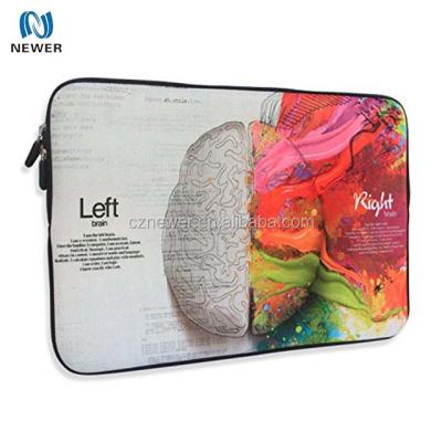 China Waterproof Stylish Durable Funky Fancy Custom Printing Felt Neoprene Hot Selling Laptop Bag For Girls for sale