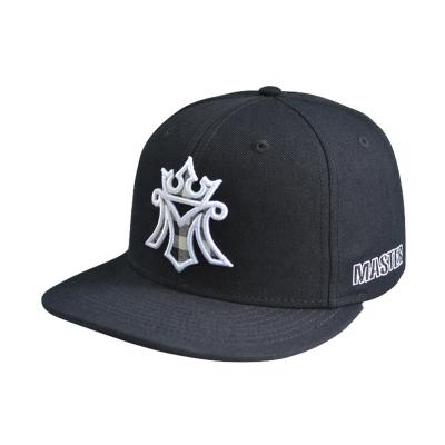 China COMMON High Quality Custom Twill 100% Cotton Flat Brim Hip Pop Style Hat 6 Panel Snapback Hat for sale