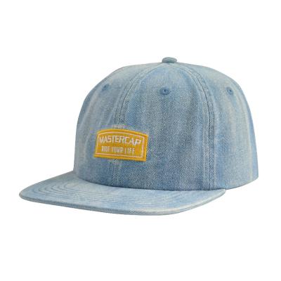 China COMMON High Quality Custom 6 Panel Dad Hat With Soft Front Panel And Woven Patch for sale