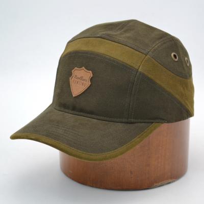 China New Coming Camouflage Custom Outdoor Color Headgear Rubber Patch With Adjustable Plastic Back Strap for sale