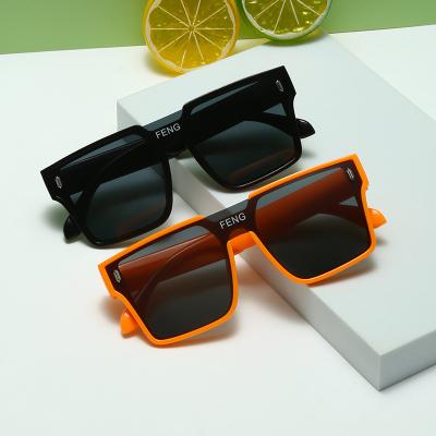 China High Quality Fashion Kids Square Uv400 Plastic Promotional Sunglasses 6 Colors Rectangle Sunglasses Optional for sale