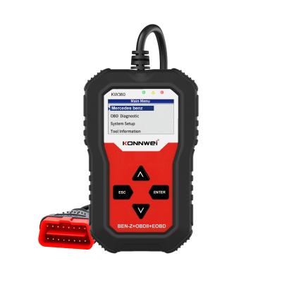 China Supports All 10 Hot Selling OBDII Test Modes Car OBD2 Diagnostic Scanner Reset Tools Auto Diagnostic Tool For Mercedes-Benz Cars for sale