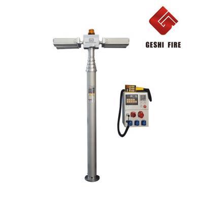 China Teleco Antenna Light Tower Pole Mobile Warehouse Portable Telescopic Mast Pneumatic Telescopic Camera for sale