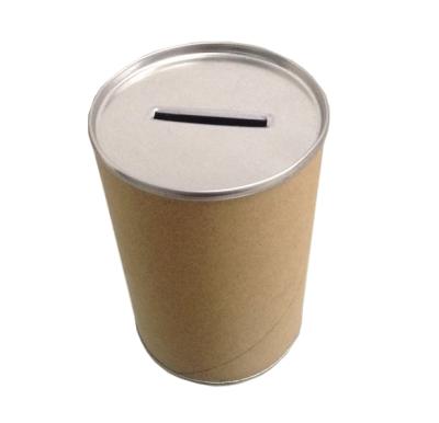 China Recycled Degradable Materials Packaging Paper Tube Circular Round Paper Box Piggy Bank Packaging for sale