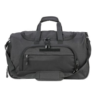 China Military Gym Bag Fashion Fleece Travel Bag Foldable Luggage Bag With Shoes Compartment for sale