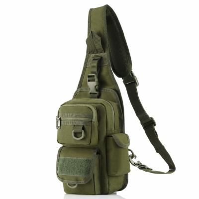 China Polyester Sling Tactical Bag Pack Shoulder Bag Military Outdoor Camping Hiking Backpack for sale