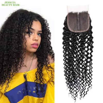 China Other free sample cuticle aligned transparent Hd 2x6 4x4 6x6 7x7 hair lace closure, hd lace up closure headband wholesale virgin hair for sale