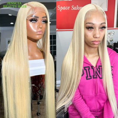 China Other 40 Inch Blonde Human Hair Lace Front Wig Brazilian Human Hair Wigs For Black Women for sale