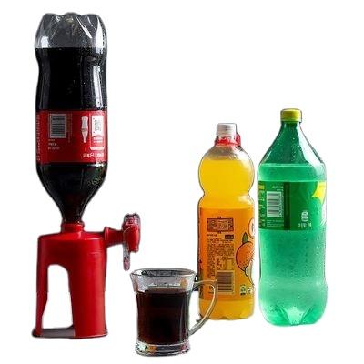 China Drinking Bottle Saver Novelty Soda Dispenser Bottle Coke Water Bottle Drinking Upside Down Dispensing Machine for Home Instrument Party Bar for sale