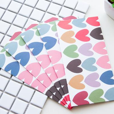 China Eco - Friendly Gift Envelope Lovers Printing Paper Promotion Envelope For Girls for sale