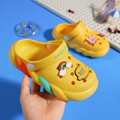 China QY-CUSTOM 2022 New Product Breathable Kid Clog Shoes For Boy Children's Clogs Comfortable Girls Kids Clogs&mule for sale