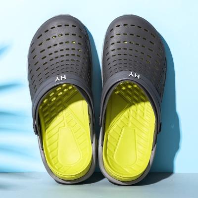 China QY-CUSTOM Best Price Lightweight PVC Clogs Shoes For Men, Wholesale Men's Clogs Sandals, Plastic Beach Clogs Men Slipper for sale