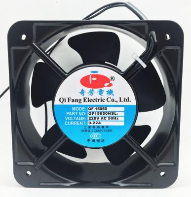 China Building Material Shops 150mm AC Motor Fan 220v Square Good Quality 15050 Server Cabinet Fan for sale