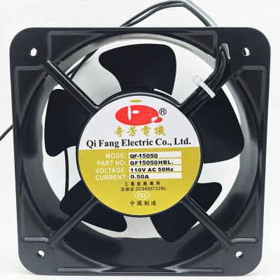 China Building Material Shops 150mm Square Blower AC 220V Electric Motor 6 Inch High Speed ​​Industrial Fan for sale