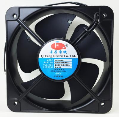 China Refrigerator China Supplier 200mm Panel Fan 220v AC Electric Ball Bearing 8 Inch Panel Fan for sale