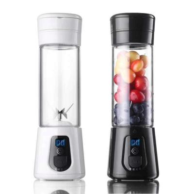 China 2020 Ultimate Rechargeable Smoothie Ice Cracking USB Power Bank and Portable Blender 7.4v and 6 Blade Blender Portable Fruit Blender Juicer Blender for sale