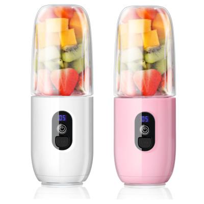 China 2020 Personal Size Car Personal Size Blender High Power Hand Fruit Squeezer 480ml USB Smoothie Juicer Portable Blender for sale