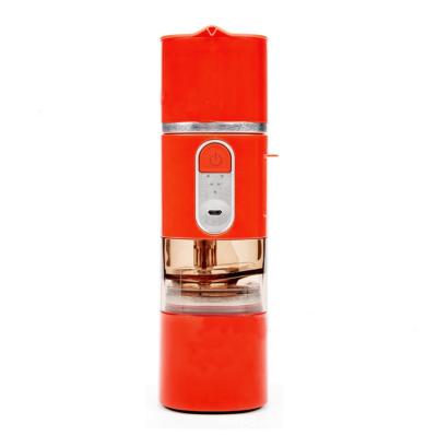 China Upgrade Noiseless Motor Electric Portable Conical Burr Grinder Coffee Grinder Car Electric Coffee Grinder for sale