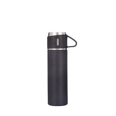 China Commercial Car 304 Stainless Steel Manual Gift Sets Water Bottle With Custom Logo for sale