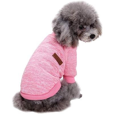 China 2021 Viable Pet Sweater Winter Puppy Teddy Small Warm Selling Apparel and Medium Dog Sweater for sale