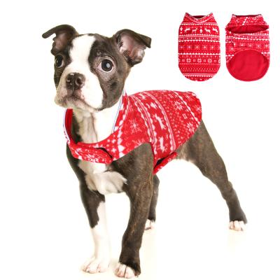 China Designer Dog Coat Reversible Sustainable Dog Clothes For Puppy Cold Winter Weather for sale