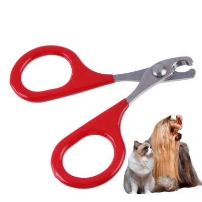 China Viable Cat Nail Toe Claw Clippers Scissors Cat Trimmer Grooming Tools Dog Pet for sale