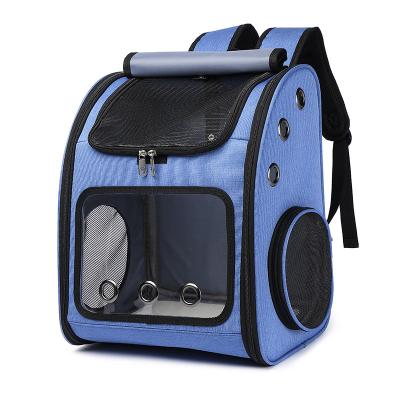 China 2021 Dog Backpack Carrier Breathable Mesh Cat Carrier Outdoor Travel Top Quality Shoulder Designed Pet Carrier Backpack for sale