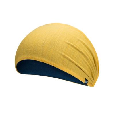 China SN New Arrival Best Price Fashion Yellow Elastic Merino Wool Head Bands Best Price Head Bands for sale