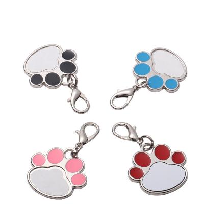 China Mute Key Global Cute Chain Small Cat Claw Shape Tag Dog Pendant Gift for sale