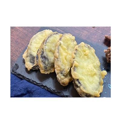 China China Hot Sales Delicious Cooked Japanese Frozen Food Eggplant Pre Fried Tempura for sale