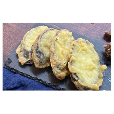 China Best cooked export manufacturer offer high quality fried food snack sliced ​​tempura eggplant for sale