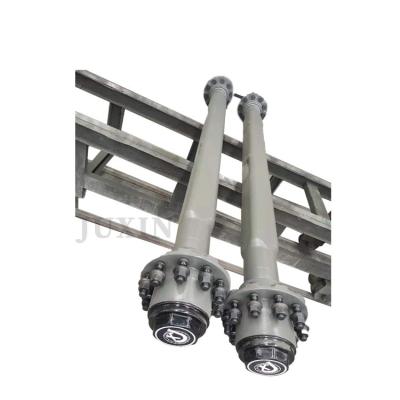 China Square Auxiliary Hot Sale Truck Trailer Axle American Tube Semi Trailer Parts Trailer Axle for sale