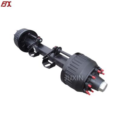 China German Type 16T Trailer Parts Axle Assemble ABS Truck Rear Steer Axles For Use for sale