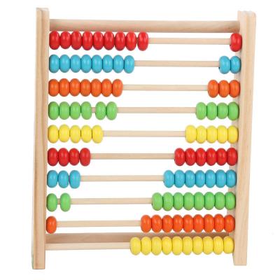 China Earlier Education Abacus - Classic Wooden Educational Count Toy With 100 Beads MATH TOY For Children for sale