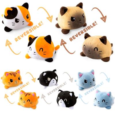 China Wholesale Reversible Reversible Reversible Stuffed Plush Toy Cat Stuffed Plush Toy Cat Plushie Doll Stuffed Animals for sale