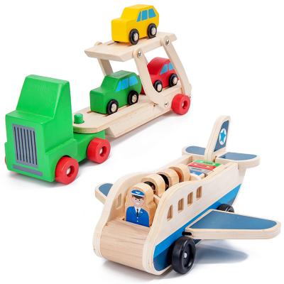 China Educational Wooden Crafts Best-selling Wooden Children's Toys Amazon Toys Mini Wooden Toy Car/Mini Wooden Toy Airplane For Children for sale