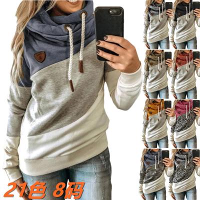 China Wholesale QUICK DRY hoodie sweatshirts woman winter clothes 2021 fleece hoodies plus size pullover turtle neck sweatshirt for sale