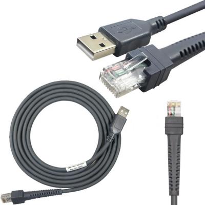 중국 얼룩말 스캐너 DS2208을 위한 꼰 보호해야 하는 종류 A USB 데이터 케이블 판매용