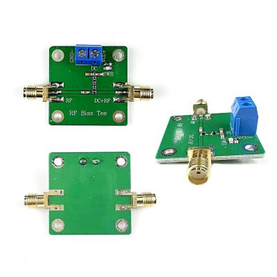 China RF Bias Tee Feed Breedband Microwave DC Blocker 10-6000MHz 6GHz voor HAM Radio RTL SDR LNA Low Noise Amplifier Te koop